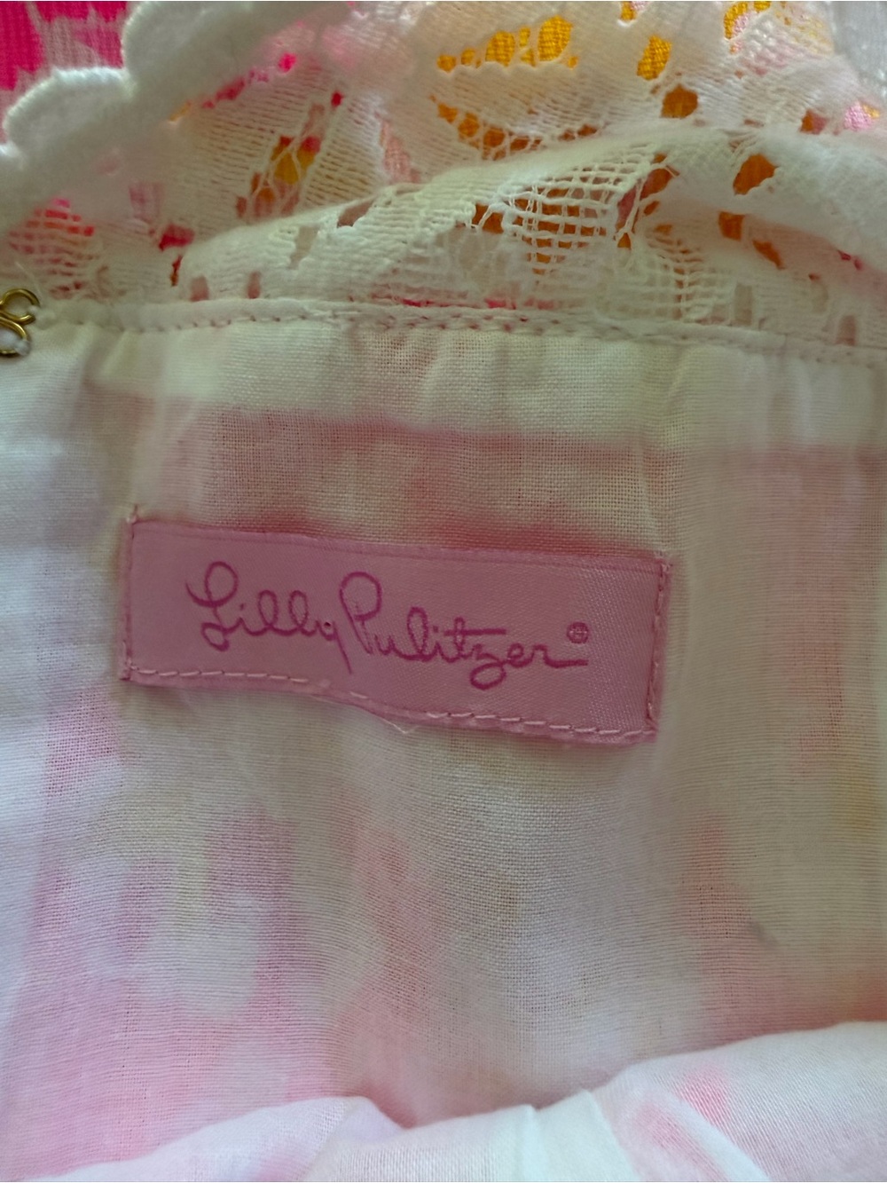 Pulitzer
Lilly Pulitzer Sofia Shift Dress Lace KIR Royal Ooh La La Size 2 - Picture 7 of 8